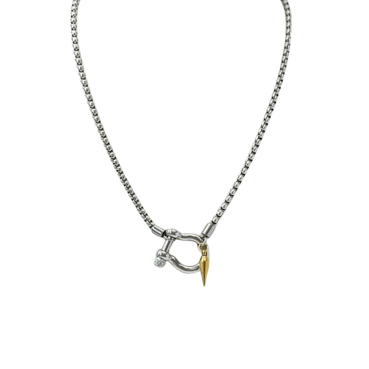 Equestrian Spirit Necklace with Spike