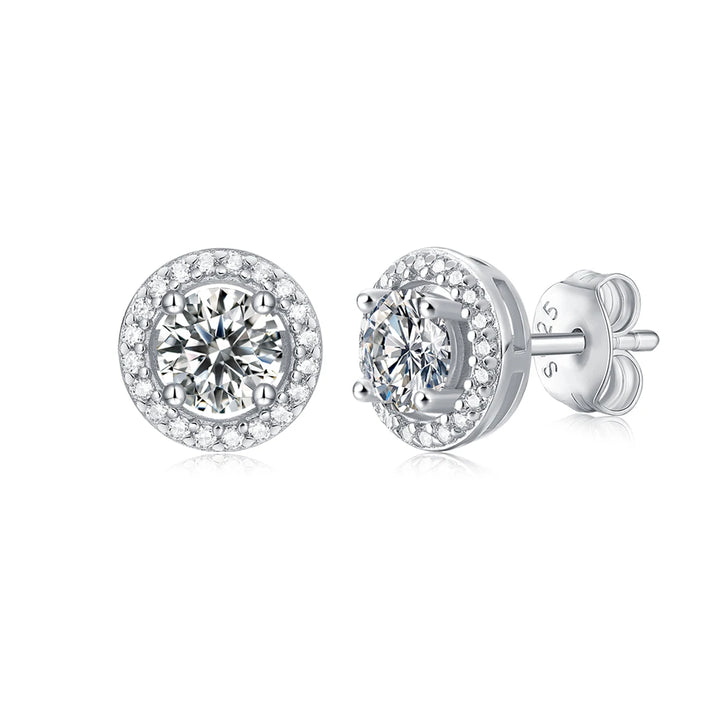 Moissanite Stud Earrings