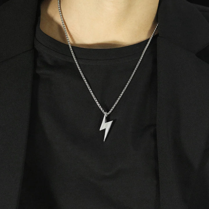 Flash Necklace (Lightning Bolt Charm)