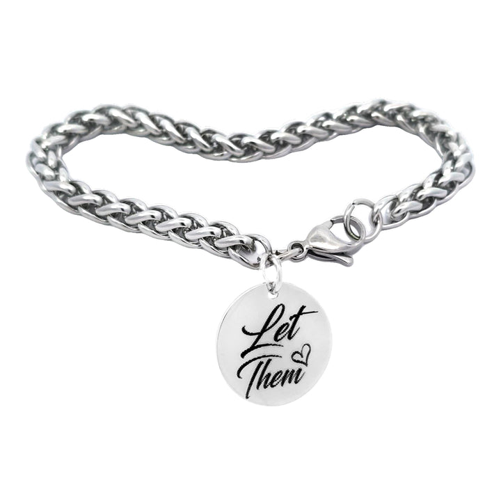 Let Them Braided Bracelet