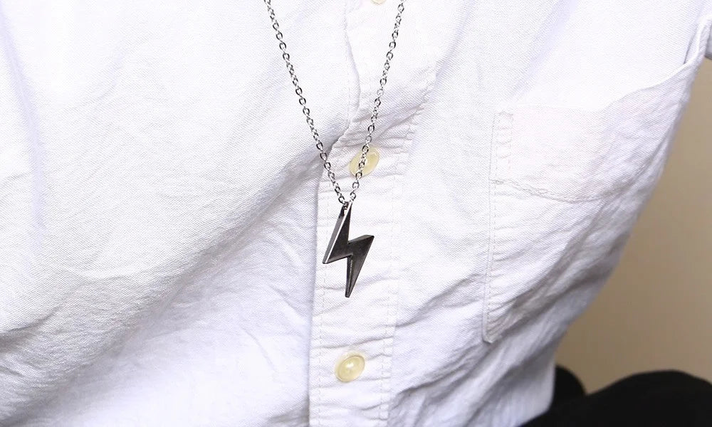 Volt Necklace (Lightning Bolt Charm)