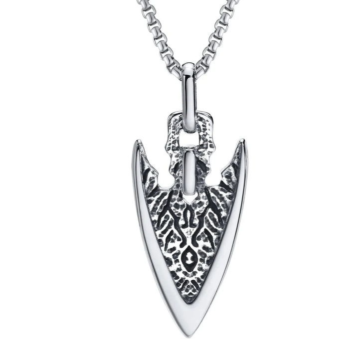 Valkyrie Necklace (Norse Arrowhead Pendant)