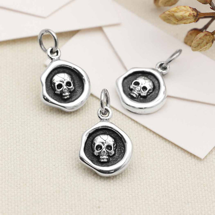 Eternal Reflection Charm (Skull Wax Seal)
