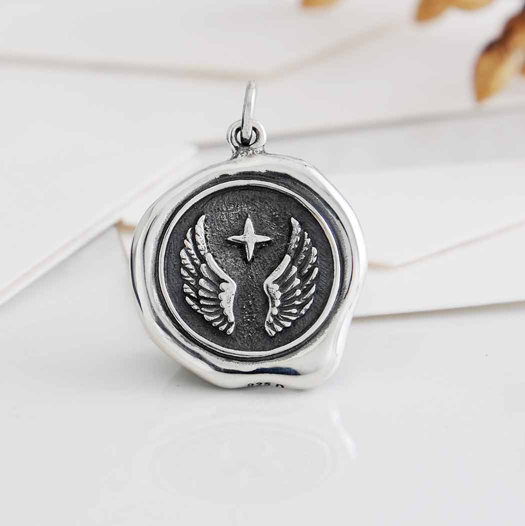 Aurora Charm (Wings Wax Seal)