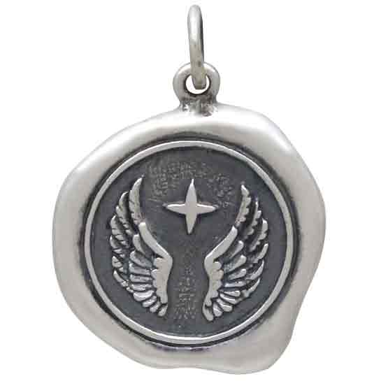 Aurora Charm (Wings Wax Seal)
