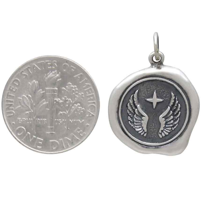 Aurora Charm (Wings Wax Seal)