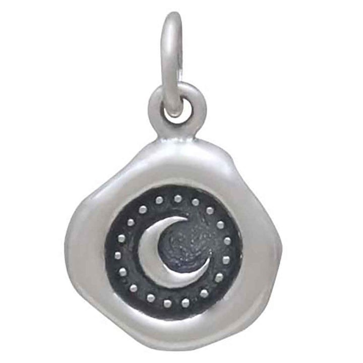Selene Charm (Crescent Moon Wax Seal)