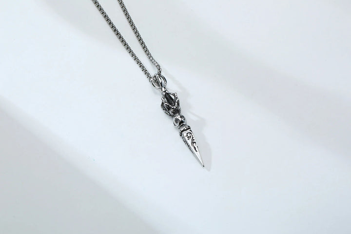 Dharma Necklace (Tibetan Dagger Pendant)