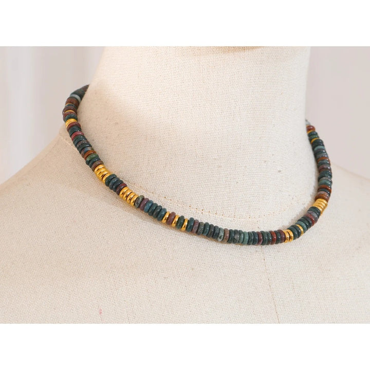 Luna Necklace (Natural Stone Chain)