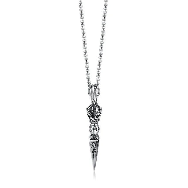 Dharma Necklace (Tibetan Dagger Pendant)