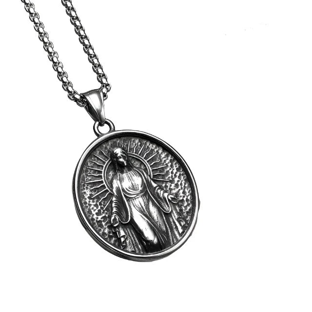 Blessed Mother Necklace (Virgin Mary Pendant)