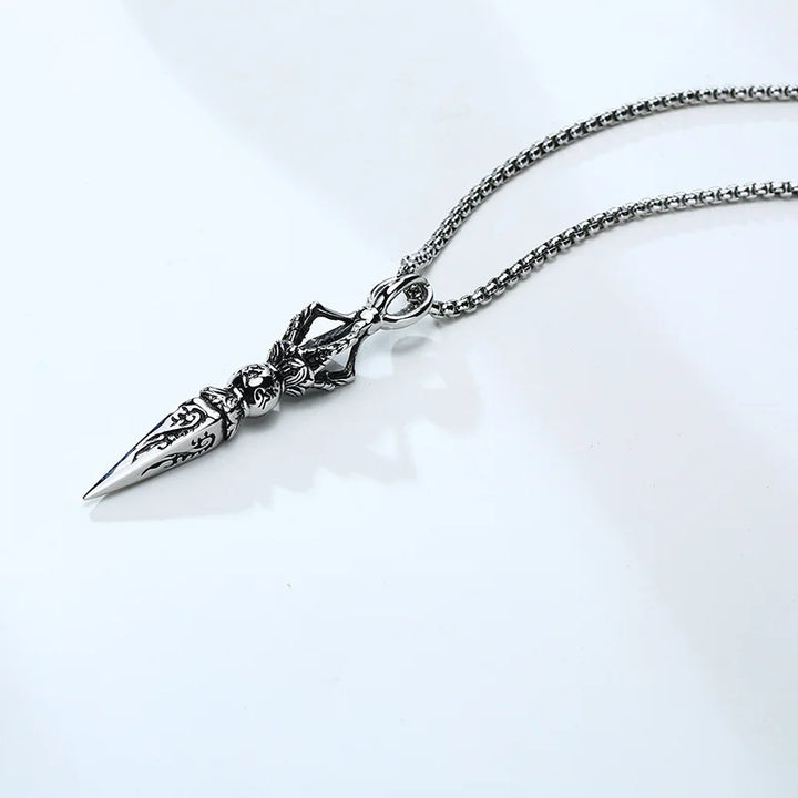 Dharma Necklace (Tibetan Dagger Pendant)