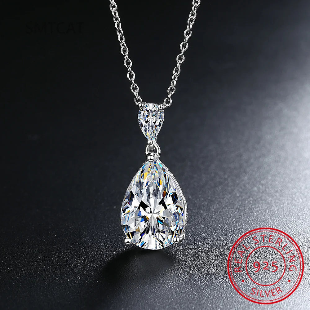 Teardrop Crystal Necklace