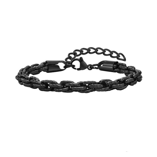 Rebel Bracelet (Braided Chain)