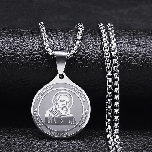 Serenity Medallion (Padre Pio Pendant)