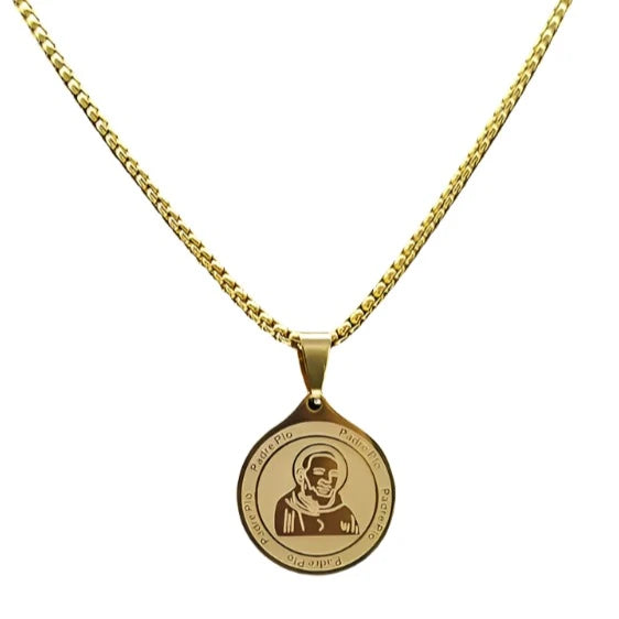 Serenity Medallion (Padre Pio Pendant)