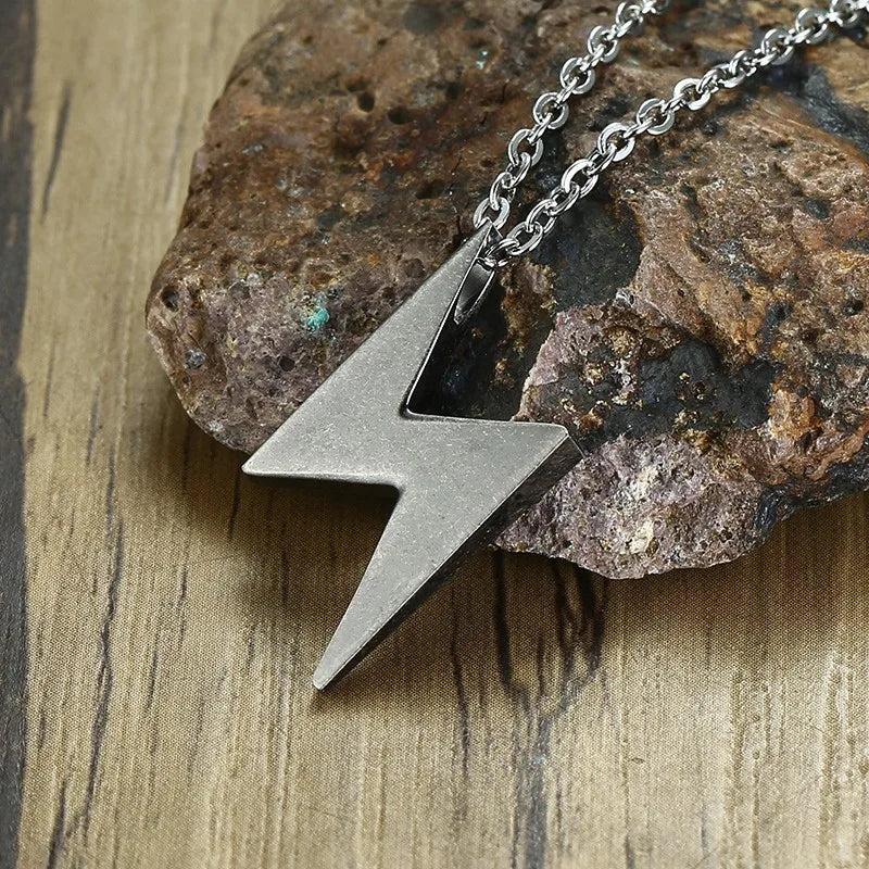 Volt Necklace (Lightning Bolt Charm)