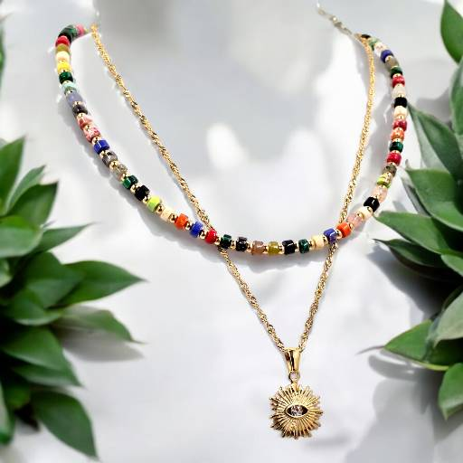 Valentina & Evil Eye Necklace Set