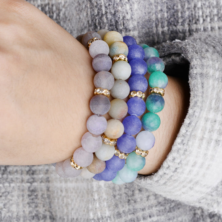 Aurora Gem Stack Bracelets