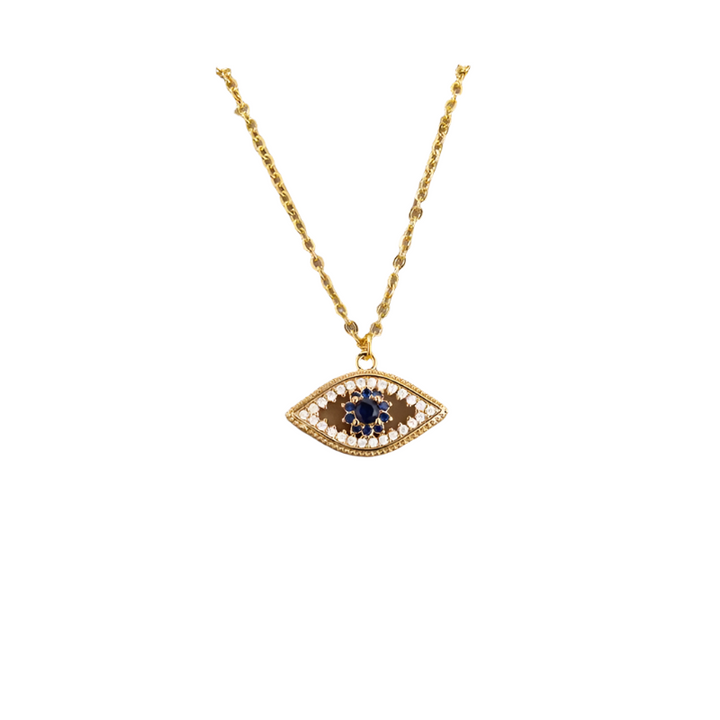 Mystica Necklace (Sapphire Evil Eye)