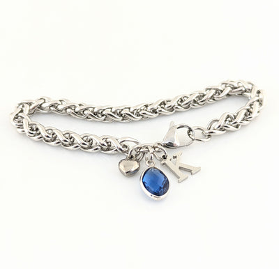 Personalized Birthstone Bracelet
