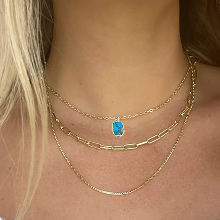 Jasmine Turquoise Necklace