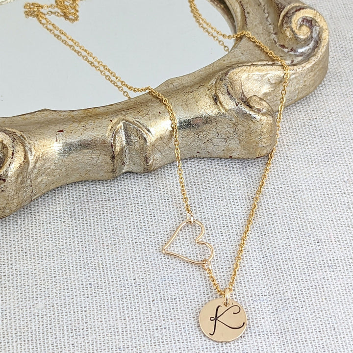 Mother's Initial Necklace