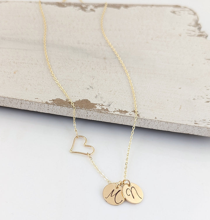 Mother's Initial Necklace