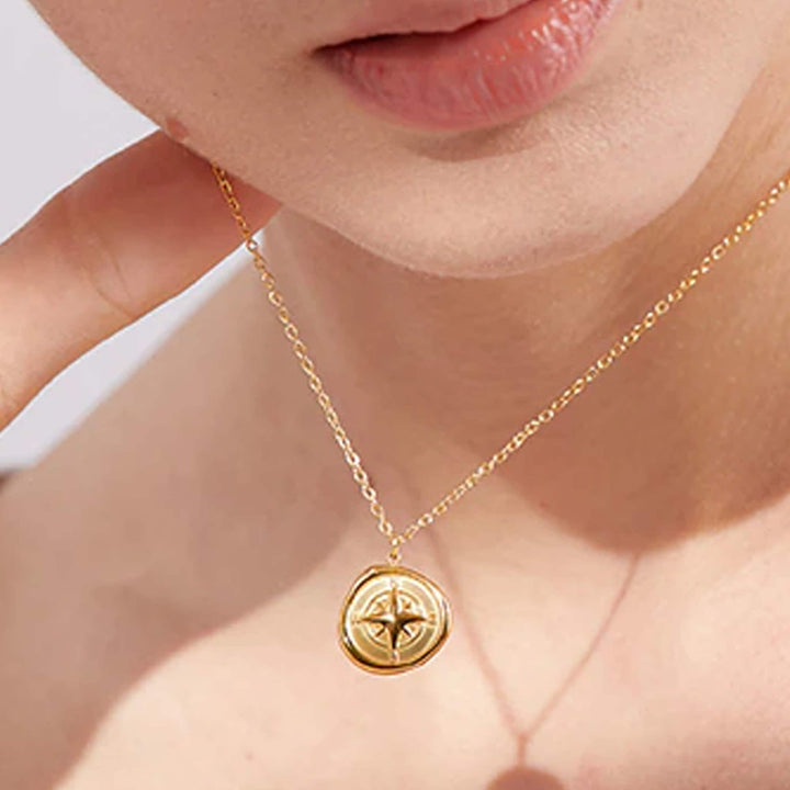 Carolina Compass Necklace