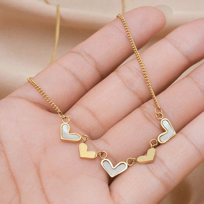 Laney Multi Heart Necklace
