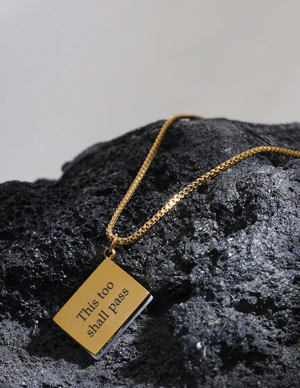Genie 'Love' Message Necklace