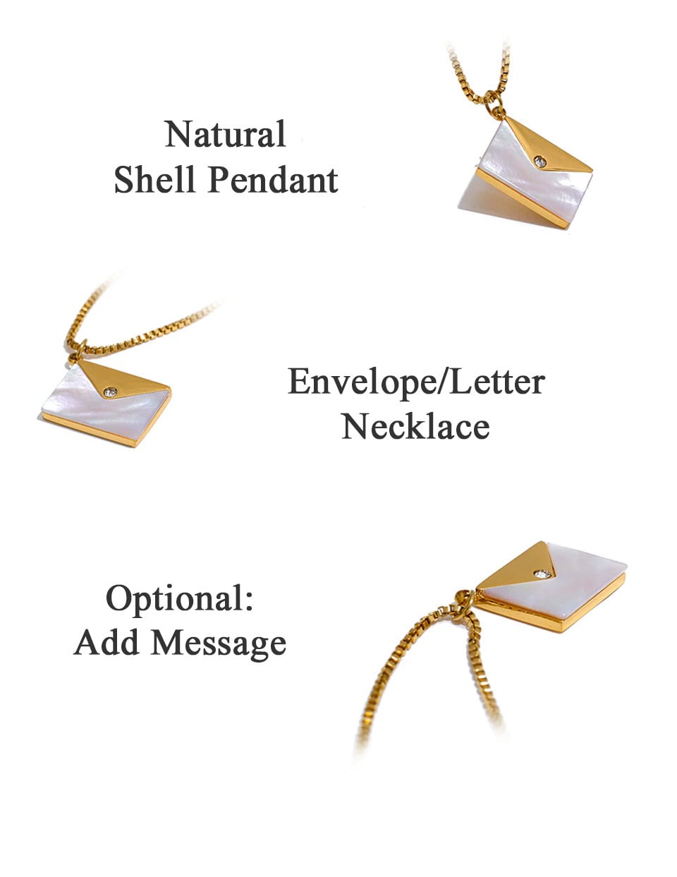 Genie 'Love' Message Necklace