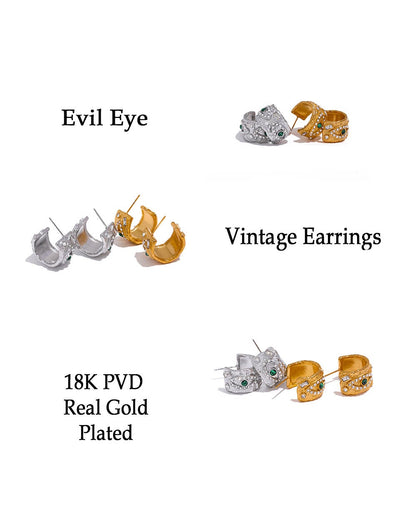 The Divine Evil Eye Earrings