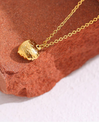 Evelyn Ornate Heart Necklace