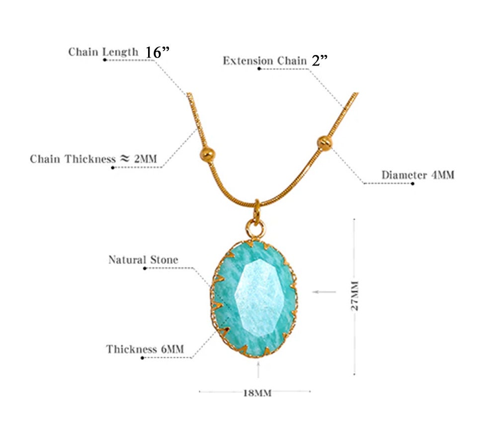 Aria Amazonite Necklace
