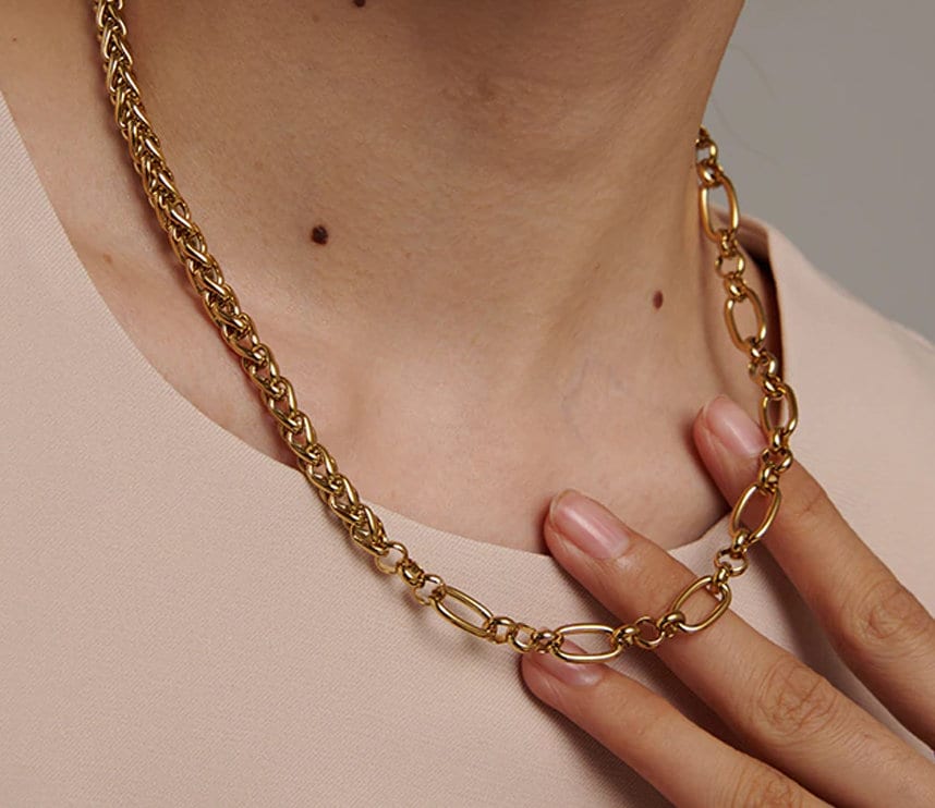 Isla Gold Chunky Link Chain