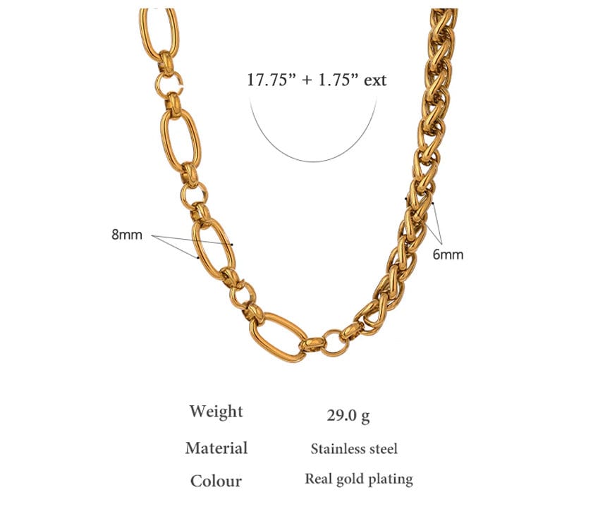 Isla Silver Chunky Link Chain
