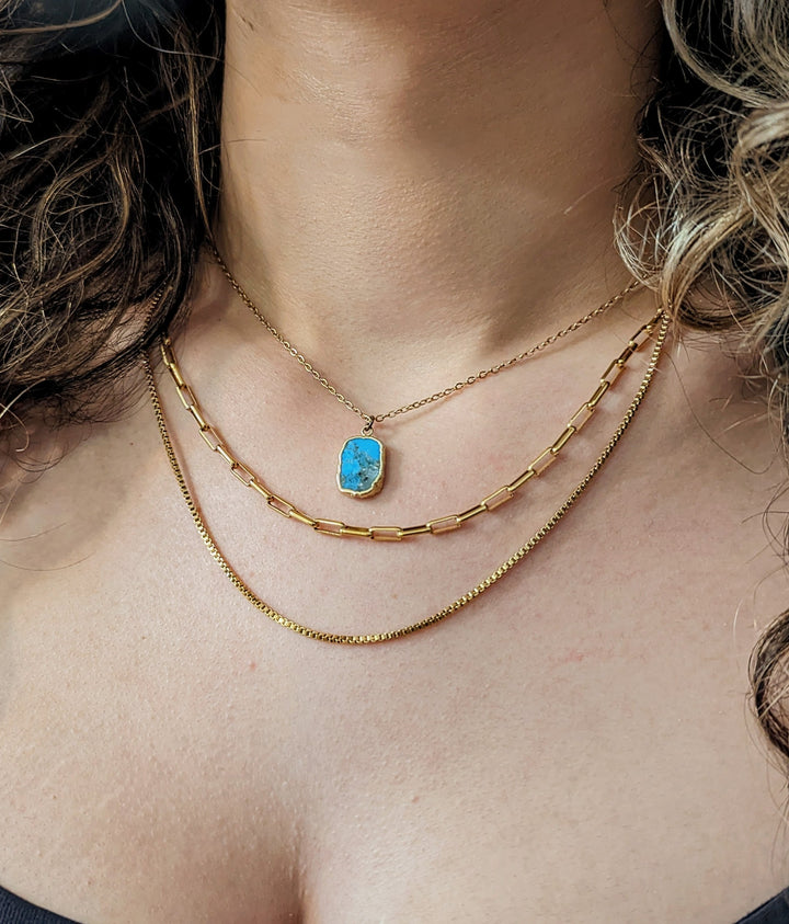 Jasmine Turquoise Necklace