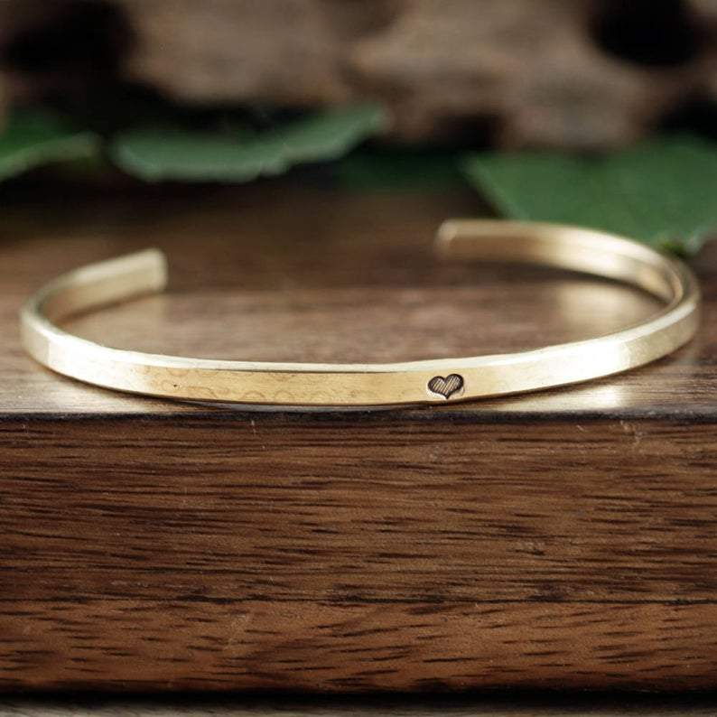 Silver Lotus Cuff Bracelet.