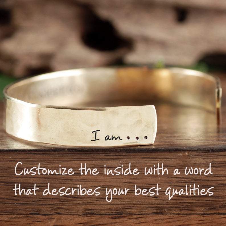 It's Who You Are on the Inside That Counts Quotable Cuff Bracelet – Whitney  Howard Designs