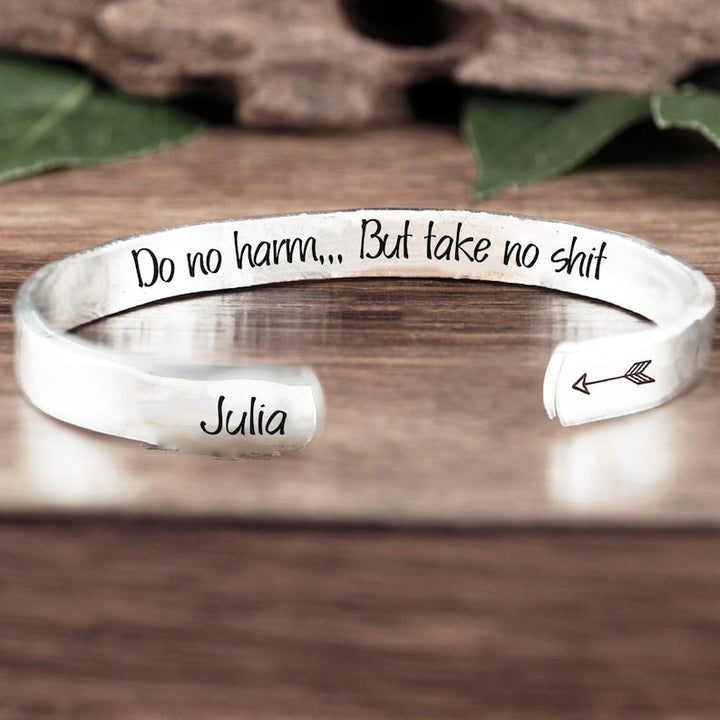 and so the adventure begins Cuff Bracelet.