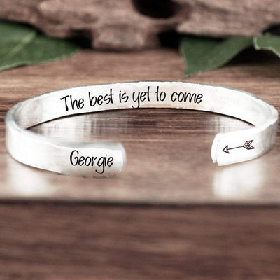 She believed she could so she did Cuff Bracelet.