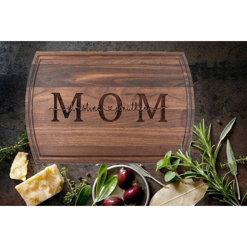 Personalized Cutting Board for Mom.