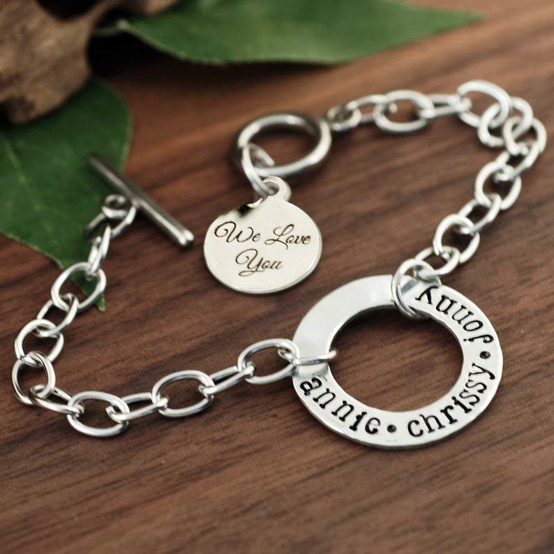 Silver Eternity Bracelet.