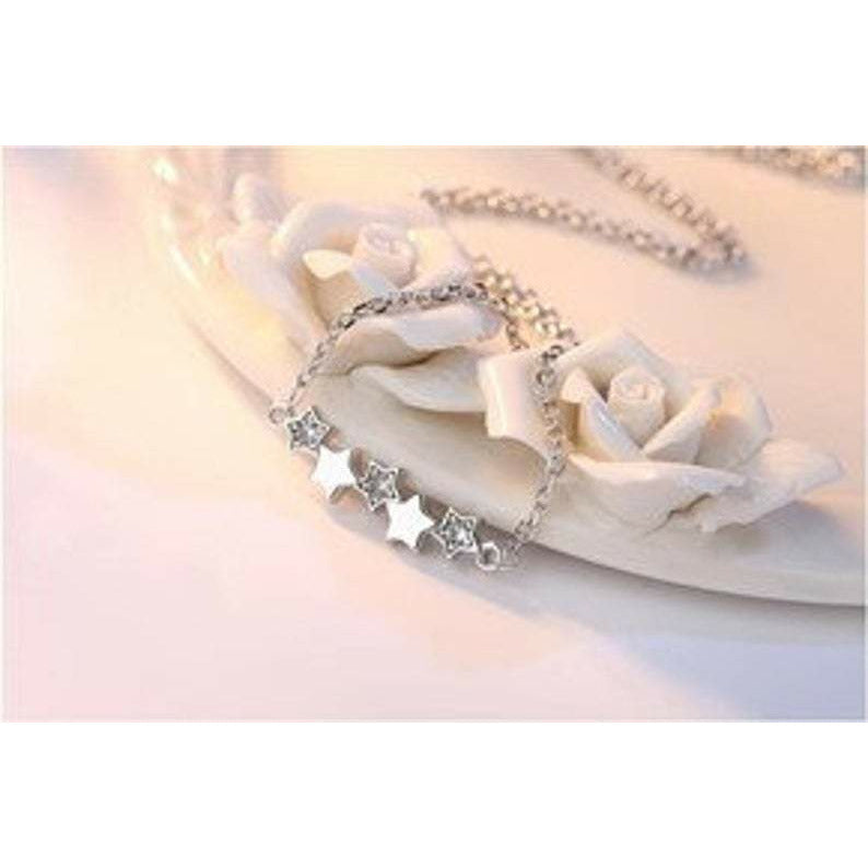 Sterling Silver Star Necklace.