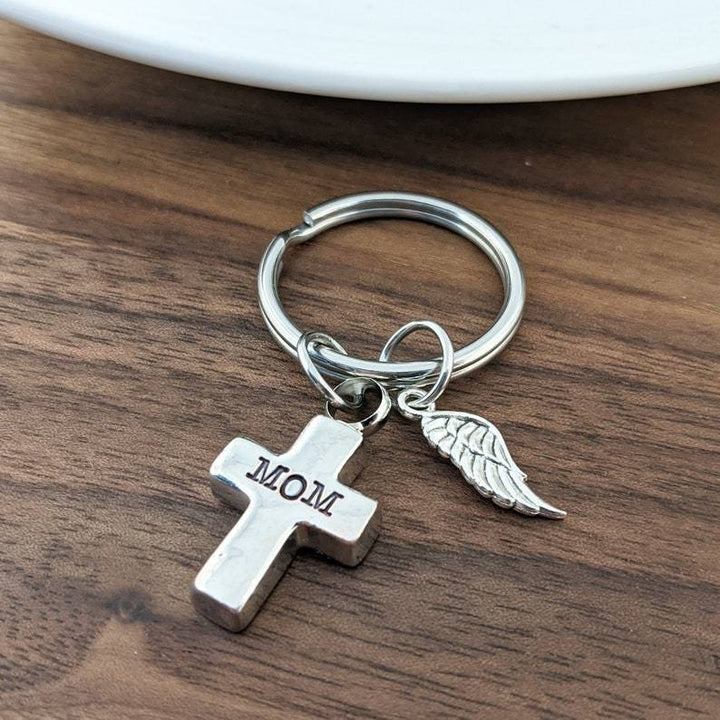 Cross Urn Keychain for Ashes.