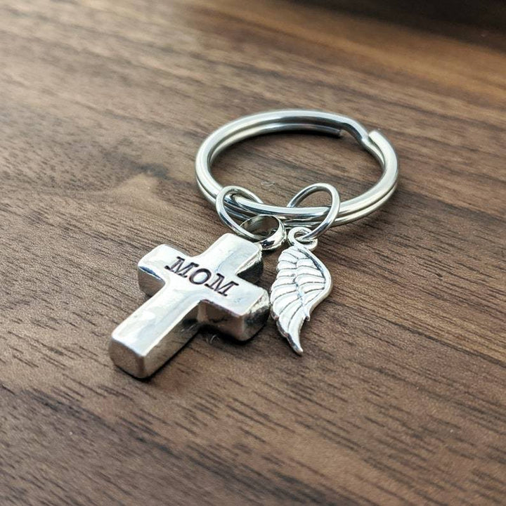 Cross Urn Keychain for Ashes.