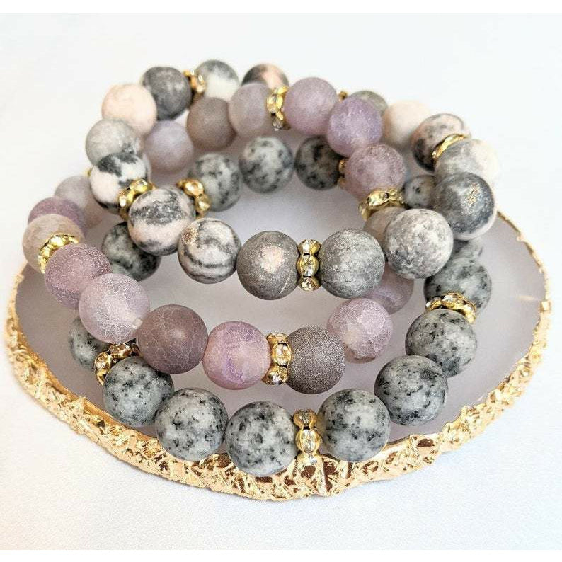 Semi-precious Stone Bracelets For Women.