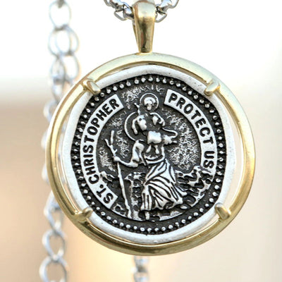 St. Christopher Men's Necklace.
