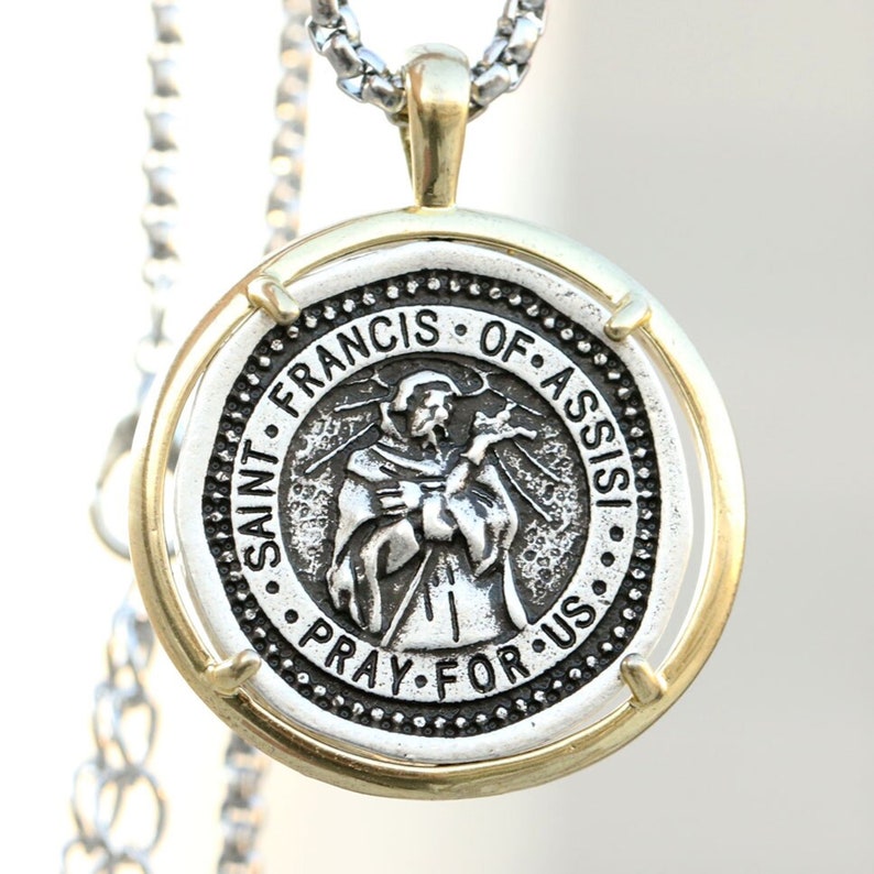 St. Francis Men's Necklace.